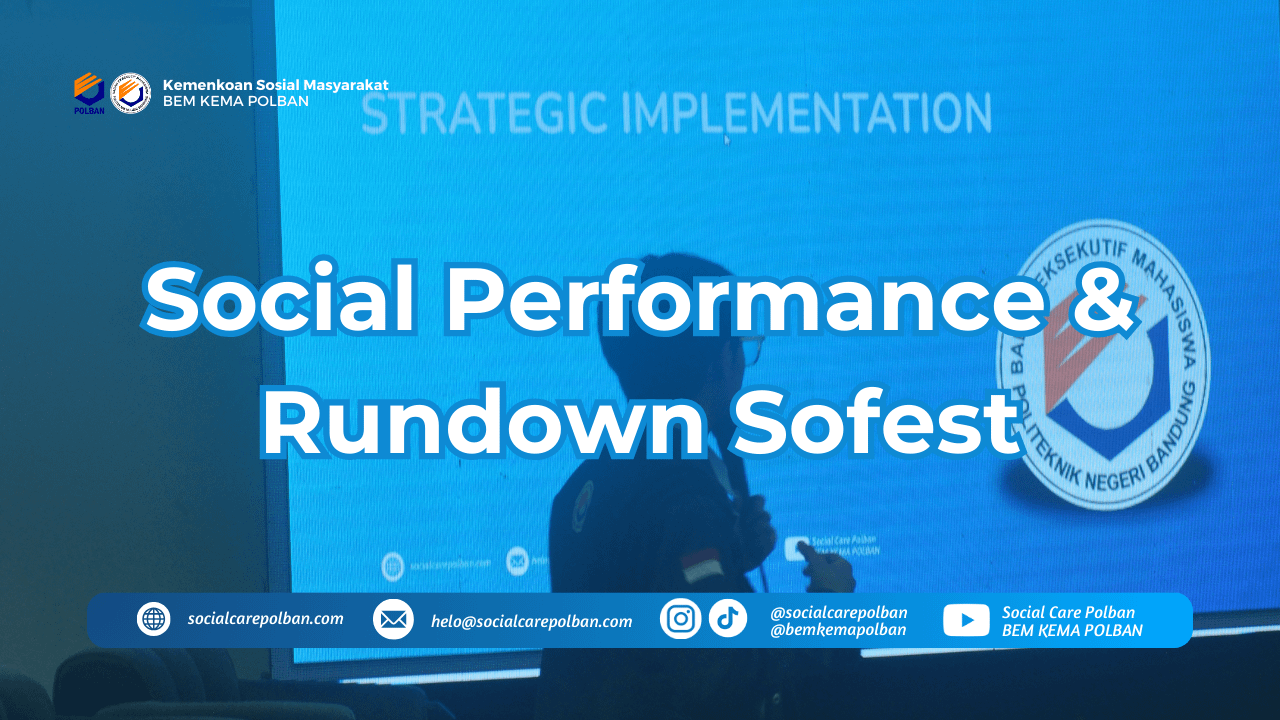 SOCIAL PERFORMANCE & RUNDOWN SOFEST