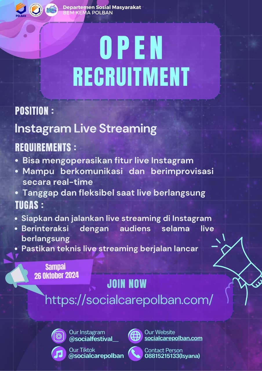 Instagram Live Streaming