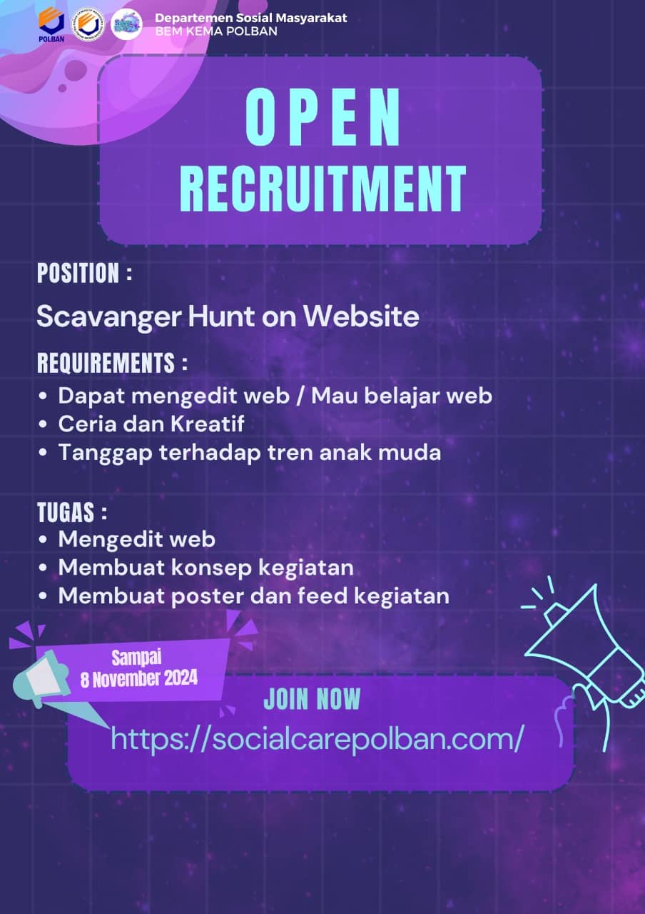 Scavanger Hunt on Website
